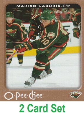 Marian Gaborik Hockey Card Collection